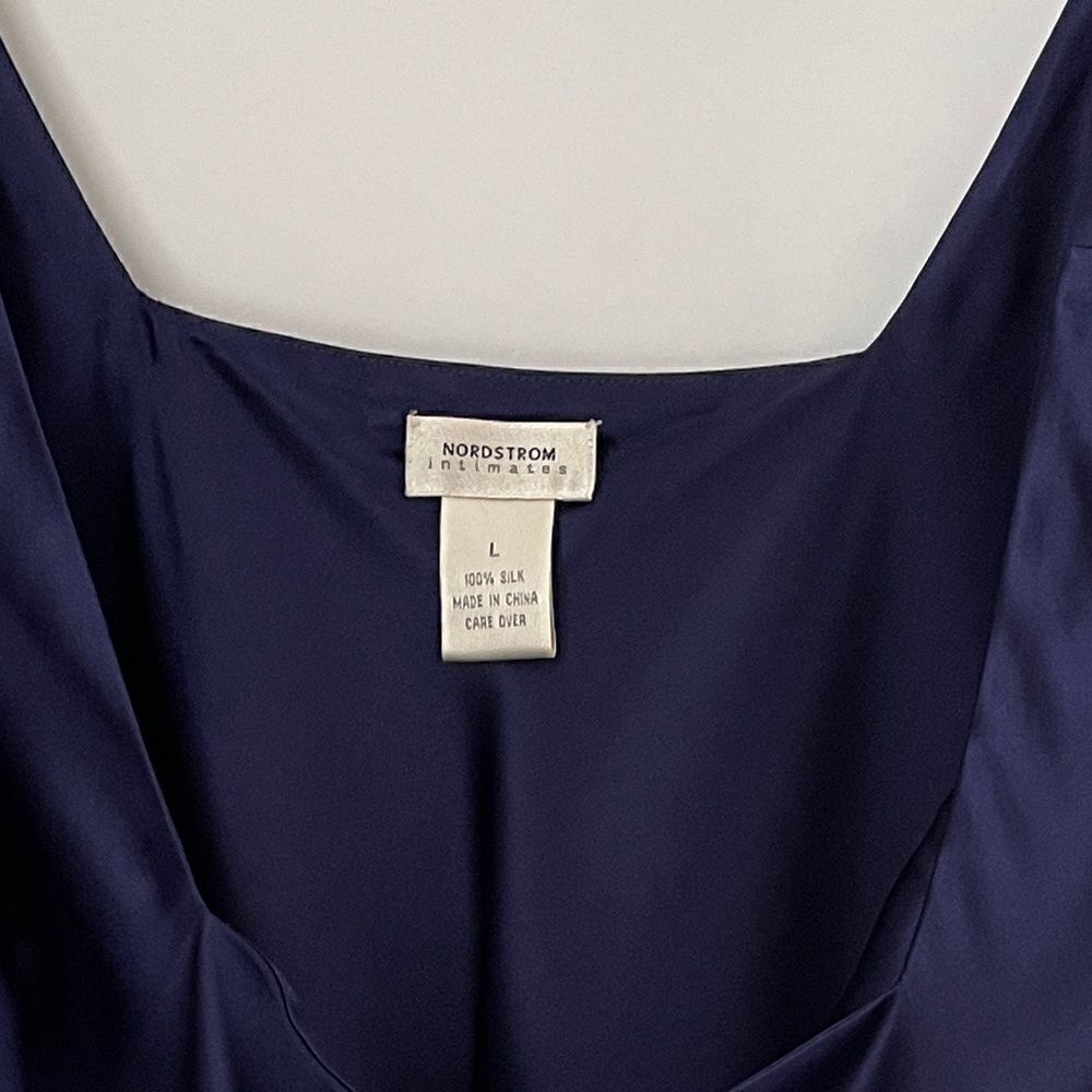 Nordstrom Intimates Vintage Silk Tank Top Size L - Picture 4 of 6